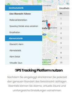 GPS App Fahrrad Tracking