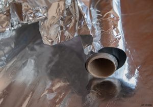 aluminium foil keyless key protection